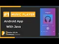 Create Music Player Tutorial - Android Studio Layout Design