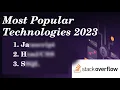 Most popular technologies for 2023 Stack OverFlow Developer survey Discuss