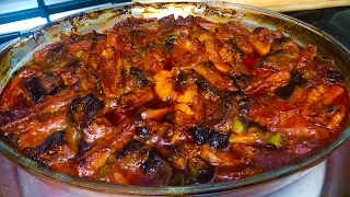 مسقعة بدون قلي وطعمها  روعة من مطبخ      أم مرام   سوسو دندنها