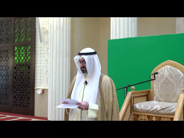 ⁣كلمة إدارة المسجد في تأبين شهداء مسجد الإمام الصادق عليه السلام - مشرف عام المسجد الحاج عيسى أشكناني