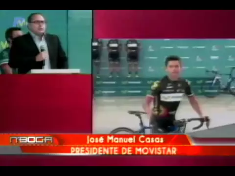 Se presentó el Movistar Team Ecuador 2015