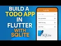 Flutter SQFLite introduction How to store data locally Local DB