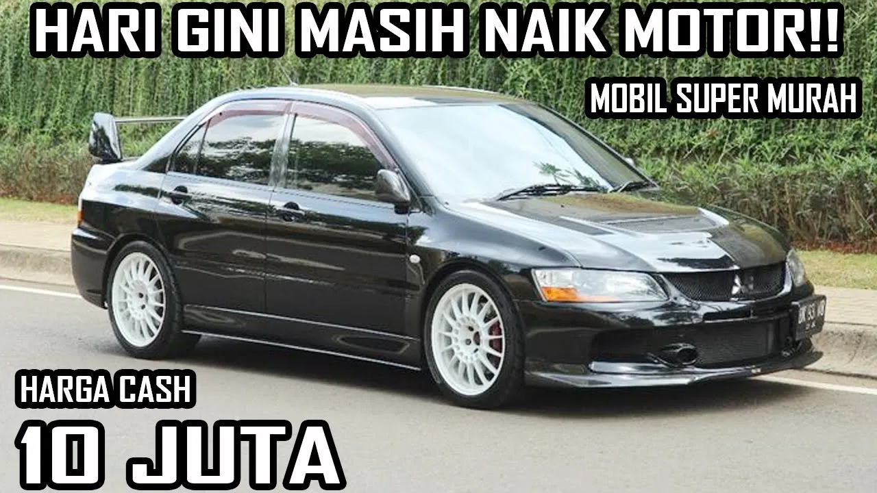 HARGA MOBILMURAH MITSUBISHI LANCER HANYA 13 JUTA, PAS DENGAN KANTONG ANAK MUDA