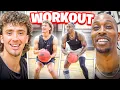 NBA LEGEND DWIGHT HOWARD AND NOAH NEUMANN FULL WORKOUT