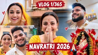 Sanjana ko kyu karna pada Navratri ki Puja 🤔 | Vlog 1/365