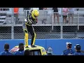 NASCAR Truck Series driver Layne Riggs dislocates shoulder celebrating win