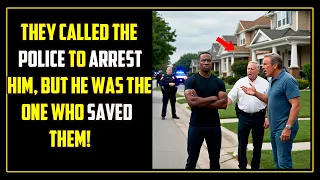 BLACK MAN Falsely ACCUSED by RACIST Neighbors, Then He SAVES Their Child