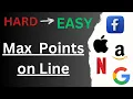 Max Points on a Line LEETCODE HARD Geomentry code explaination c