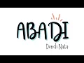 Download Lagu Dendi Nata - Abadi (Indo Version) (Lirik)
