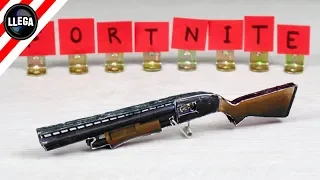 CÓMO HACER UNA PISTOLA CON PAPEL | FORTNITE: Battle Royale