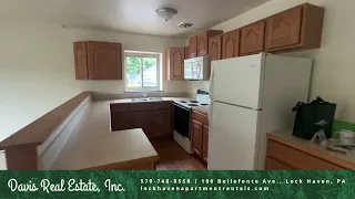 Apartment Tour 812 E Water St Unit 7 Lock Haven PA