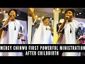 Download Lagu Mercy Chinwo First Powerful Ministration After Her Childbirth. 