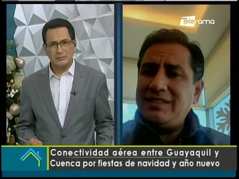 Conectividad aérea entre Guayaquil y Cuenca por fiestas de navidad y año nuevo