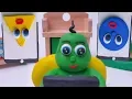 Lagu Green Baby - Episode 104 - Learn Shapes With Mobile - Stop Motion Cartoon For Kids