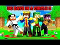 100 Days But YOU CAN'T LEAVE THE CIRCLE In Minecraft 😰