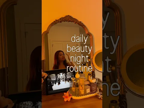 my cozy beauty ritual everynight 🥹🫶