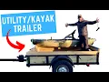 DIY Kayak Trailer - Use The Utility Trailer You Already Have