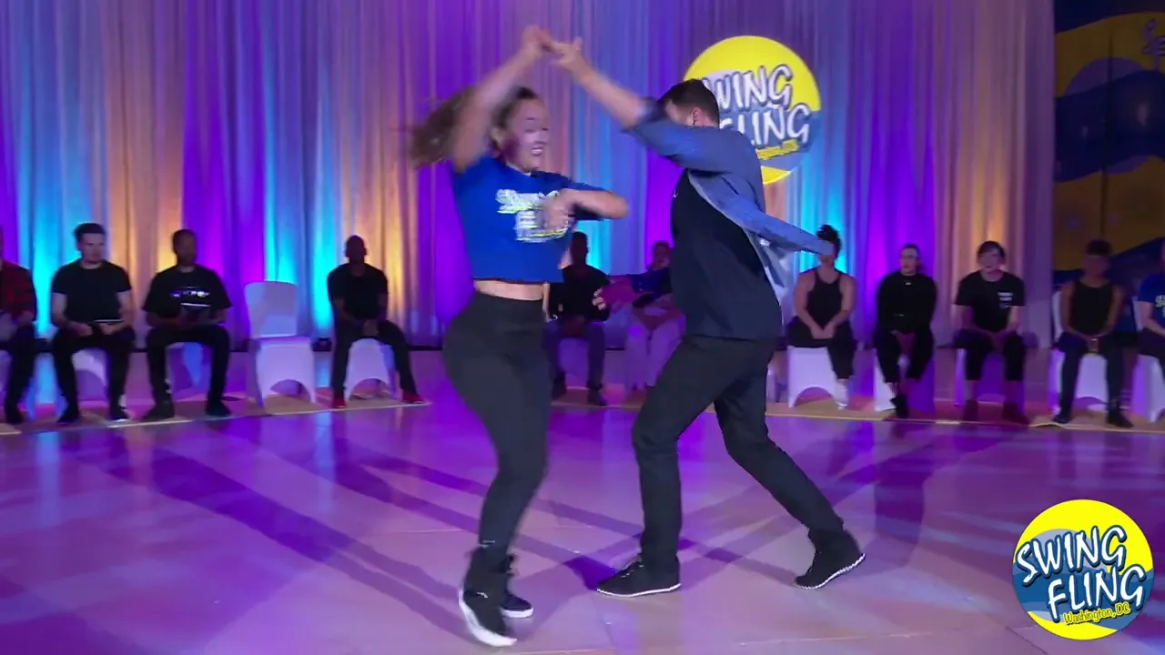 Swing Fling 2023 Invitational Jack & Jill Jason Marker & Nicole Ramirez