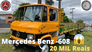 ✅????MERCEDES BENS - 608D Á VENDA A PARTIR DE 20 MIL Reais #mercedes #diesel