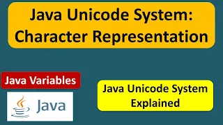 What is Unicode System in Java Unicode System in Java Java Tutorial