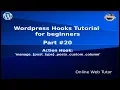 Wordpress Hooks Tutorial for beginners from scratch Action manage - posttype