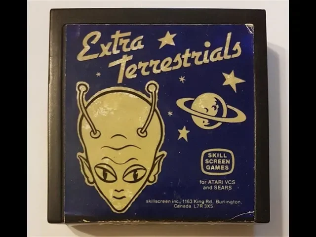 World's Rarest Video Game - Extra Terrestrials Atari 2600