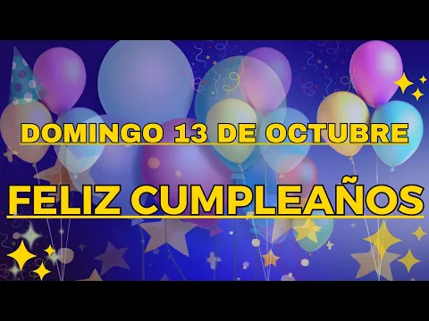 Download MP3 FELIZ CUMPLEAÑOS VIERNES 31 DE MAYO