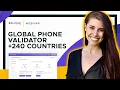 Easy phone number validation for 240 international calling codes with ClearoutPhone