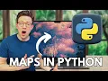 Visualize geographic data in Python