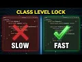 class-level locking prevents multiple threads from static synchronized blocks