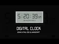 Digital Clock With Date Day Month - Using HTML CSS JavaScript