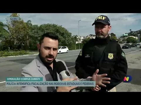 Operação Corpus Christi: Polícia intensifica fiscalização nas rodovias estaduais e federais
