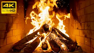 The MOST Relaxing FIREPLACE Video EVER Created With TRANQUIL Fire GLOW Rustling FLAMES ASMR 