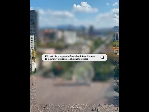 Kërkesë për kompensim financiar të kontributeve shëndetësore dhe shoqërore