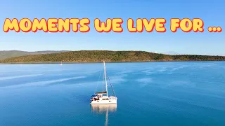 One crew member down our hardest day ever, Lagoon 450 Catamaran Airlie Beach Whitsunday Island