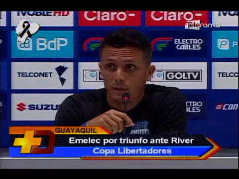 Emelec por triunfo ante River Copa Libertadores