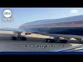 ABC News Mary Bruce boards brand new Air Force One as President Trump takes his maiden flight