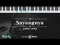 Sayangnya - Juicy Luicy (KARAOKE PIANO - MALE KEY)