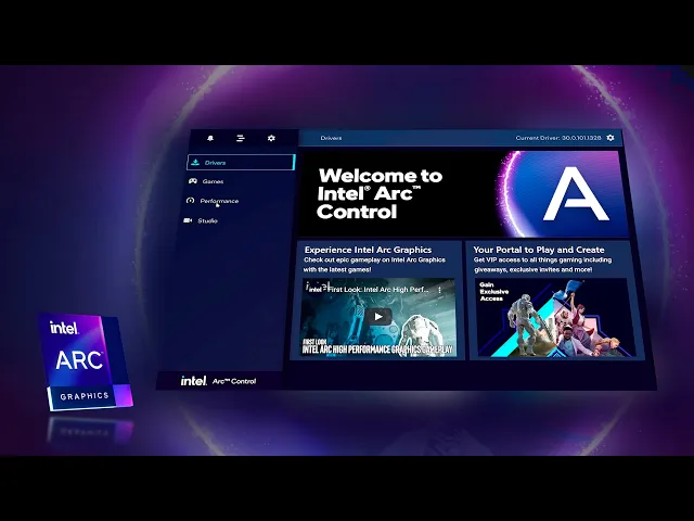 Welcome to Intel Arc Control | Features Overview