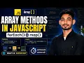 JavaScript Array Methods Callback Functions forEach map setTimeout Explained Sudhir Sir