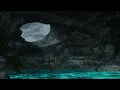 Coastal Sea Cave Ambience | Ocean Waves, Water Drips | Water & Wind Sounds | 3 HOURS