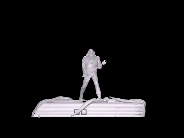 Eddie’s Ultimate Solo - Upside Down Rooftop Concert 3D Printable Model video thumbnail