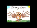 Celebrate 100 Days of School with Fun Handprint Art Craft for Preschool Kindergarten