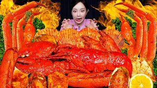 마라맛 보일링 씨푸드 🦞 역대급 자극적인 해물찜 💥 Spicy Mala Seafood Boil Dumped on Table! Ssoyoung ASMR