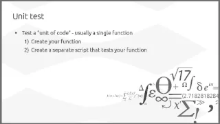 Assert statements and unit tests Python