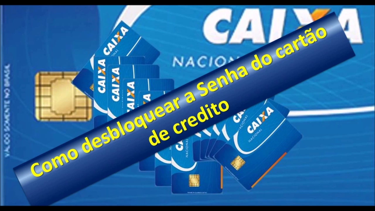 COMO DESBLOQUEAR A SENHA DO CARTÃO DE CREDITO