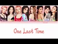 Download Lagu GIRLS’ GENERATION (소녀시대) SNSD – ONE LAST TIME Lyrics Color Coded [Eng/Han/Rom]