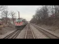 Metra Train Cab Car Ride On BNSF Train Express From Aurora To CUS On February 5 2025