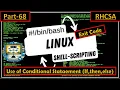 Shell Scripting Using Exit Codes and Conditional Statements if then else in Linux Part 68