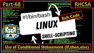 Shell Scripting Using Exit Codes and Conditional Statements if then else in Linux Part 68